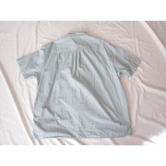 Men Ralph Lauren Jeans Co Gingham Button Short Sleeve Shirt Sz L (MT720) - Picture 3 of 7